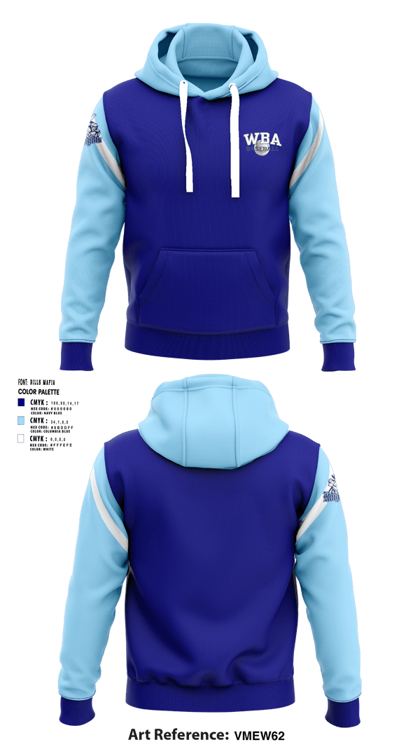 Hoodie, WBA Knights Baseball, Baseball, Teamtime, Team time, sublimation, custom sports apparel, team uniforms, spirit wear, spiritwear, sports uniforms, custom shirts, team store, custom team store, fundraiser sports, apparel fundraiser