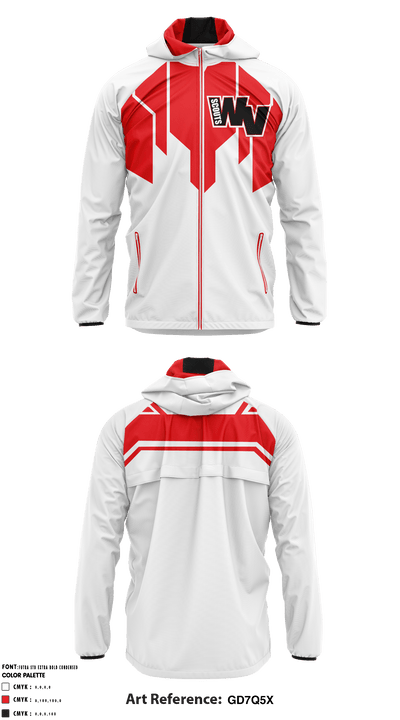 West Valley Scouts 82143538 Windbreaker - 3