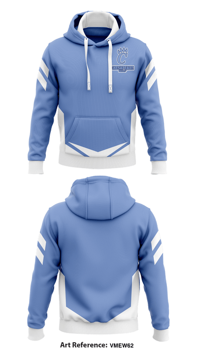 Chesapeake High School Golf 20187706 Hoodie - 1