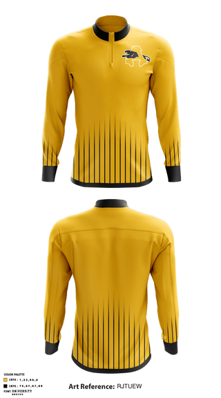 Quarter Zip Jacket, Antioch High School Golf, Golf, Teamtime, Team time, sublimation, custom sports apparel, team uniforms, spirit wear, spiritwear, sports uniforms, custom shirts, team store, custom team store, fundraiser sports, apparel fundraiser
