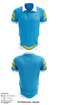 Valley High School Golf 33800482 Short Sleeve Performance Polo - 1