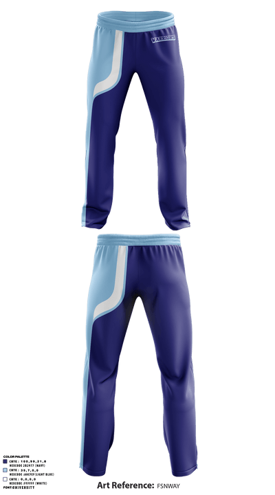 WARRIORS 31564520 Sweatpants - 1