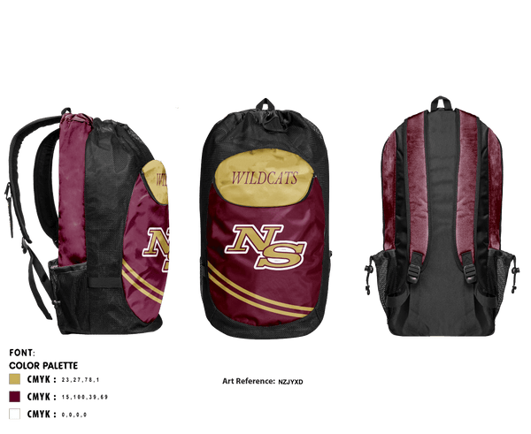 Gear Bag, Ninety Six High School, , Teamtime, Team time, sublimation, custom sports apparel, team uniforms, spirit wear, spiritwear, sports uniforms, custom shirts, team store, custom team store, fundraiser sports, apparel fundraiser