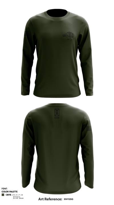 789th EOD 33174238 Long Sleeve Performance Shirt - 6