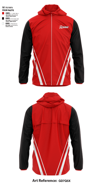 Lake Elmo Baseball Association 59723829 Windbreaker - 1