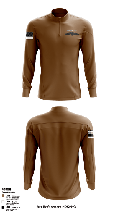SSMP Detachment 71 50921061 Quarter Zip Jacket - 4