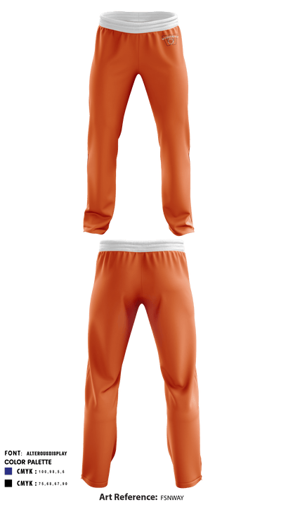 Weequahic High School Softball 11905878 Sweatpants - 1