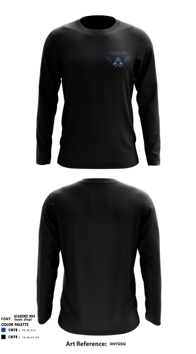 Coral Acadamy 17914225 Long Sleeve Performance Shirt - 8