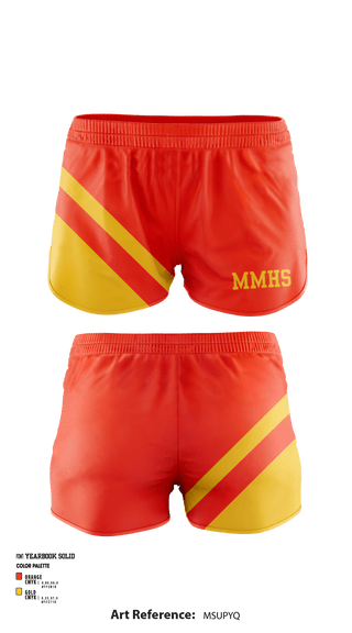 Women's Shorts, MMHS, Women's Volleyball, Teamtime, Team time, sublimation, custom sports apparel, team uniforms, spirit wear, spiritwear, sports uniforms, custom shirts, team store, custom team store, fundraiser sports, apparel fundraiser