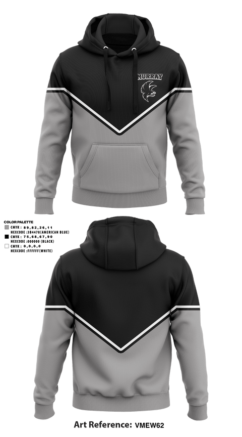 Hoodie, Murray, Men's Lacrosse, Teamtime, Team time, sublimation, custom sports apparel, team uniforms, spirit wear, spiritwear, sports uniforms, custom shirts, team store, custom team store, fundraiser sports, apparel fundraiser