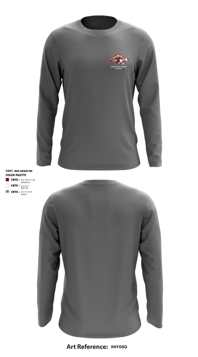 Lakeville South High School Lacrosse 8707238 Long Sleeve Performance Shirt - 4