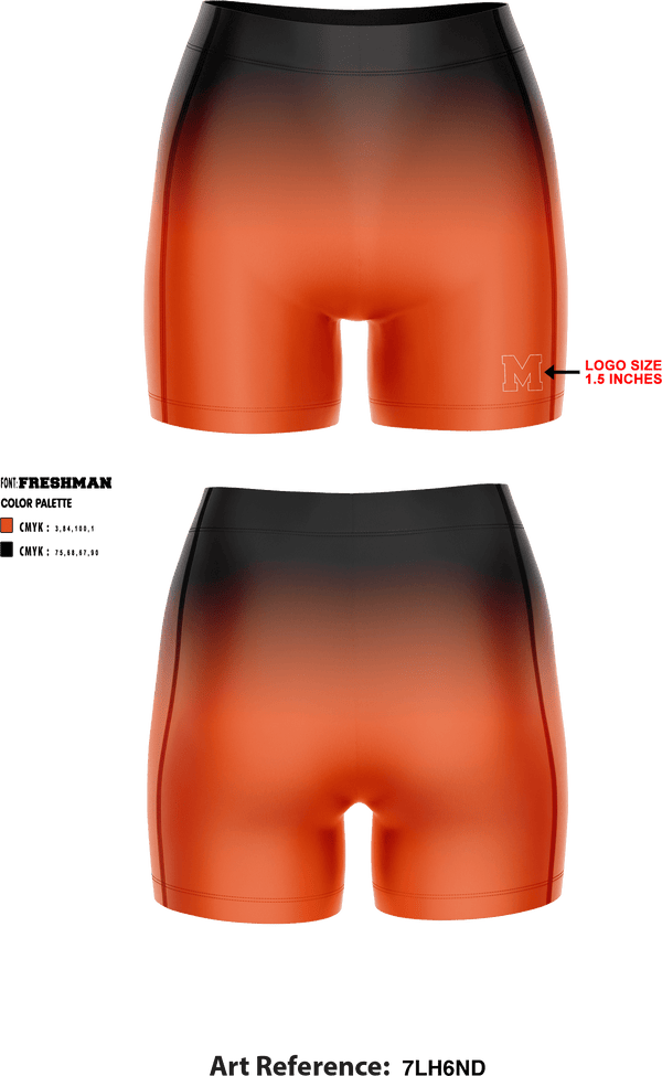 Women's Compression Shorts, Montville High School Cross Country, Cross Country, Teamtime, Team time, sublimation, custom sports apparel, team uniforms, spirit wear, spiritwear, sports uniforms, custom shirts, team store, custom team store, fundraiser sports, apparel fundraiser