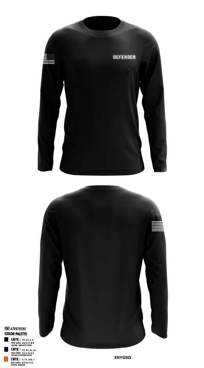 DEFENDER 15579923 Long Sleeve Performance Shirt - 1