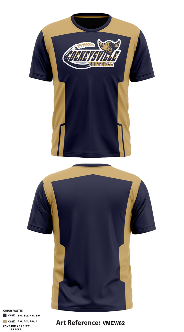 Short Sleeve Performance Shirt, Cockeysville Eagles Football, Football, Teamtime, Team time, sublimation, custom sports apparel, team uniforms, spirit wear, spiritwear, sports uniforms, custom shirts, team store, custom team store, fundraiser sports, apparel fundraiser