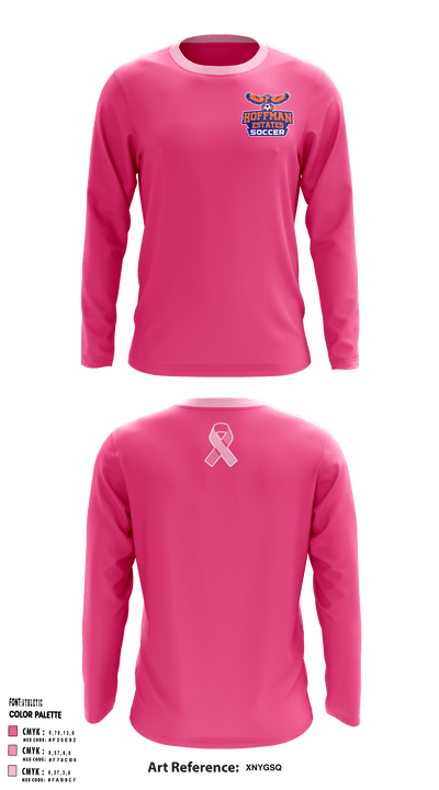 Hoffman Estates Soccer 37935741 Long Sleeve Performance Shirt - 1