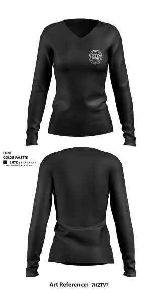 Women's Long Sleeve Vneck Shirt, , , Teamtime, Team time, sublimation, custom sports apparel, team uniforms, spirit wear, spiritwear, sports uniforms, custom shirts, team store, custom team store, fundraiser sports, apparel fundraiser