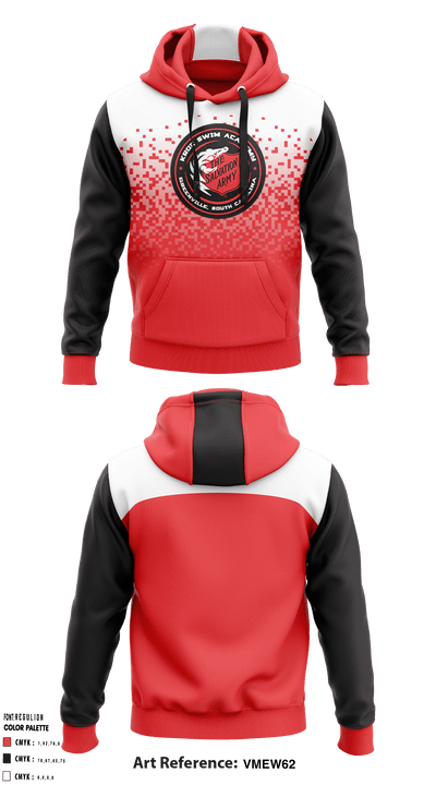 Kroc Swim Academy 64786235 Hoodie - 1