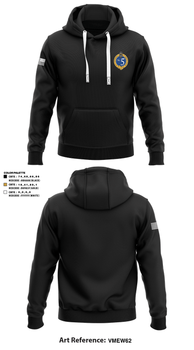 Pittsburgh Police Zone 5 64089370 Hoodie - 11