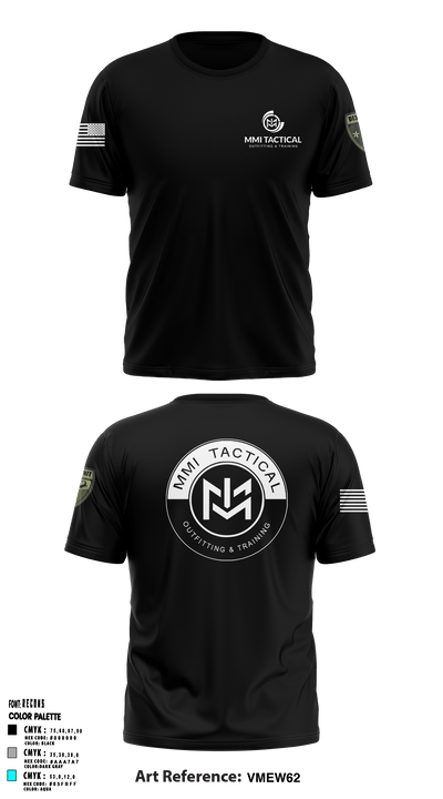 MMI Tactical - Outfitting & Training 76750785 Short Sleeve Performance Shirt - 1