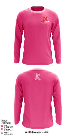 Long Sleeve Performance Shirt, University of Nebraska Golf, Golf, Teamtime, Team time, sublimation, custom sports apparel, team uniforms, spirit wear, spiritwear, sports uniforms, custom shirts, team store, custom team store, fundraiser sports, apparel fundraiser