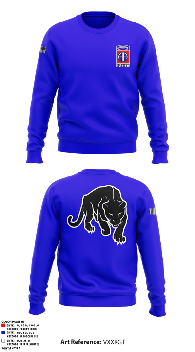 82nd Airborne Division 13131844 Crew Neck Sweatshirt - 2