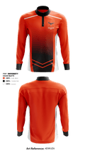 Hayfield Secondary School Golf 92876987 Quarter Zip Jacket - 1