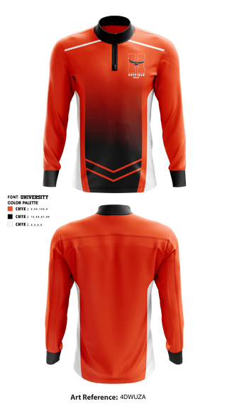 Quarter Zip Jacket, Hayfield Secondary School Golf, Golf, Teamtime, Team time, sublimation, custom sports apparel, team uniforms, spirit wear, spiritwear, sports uniforms, custom shirts, team store, custom team store, fundraiser sports, apparel fundraiser