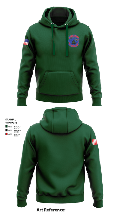 1-150TH AHB MED 80933966 Hoodie - 1