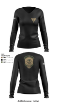 Ghost Frogs 70808894 Women's Long Sleeve V-neck Shirt - 3