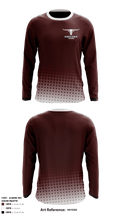 George Ranch High School Swimming 18694382 Long Sleeve Performance Shirt - 1