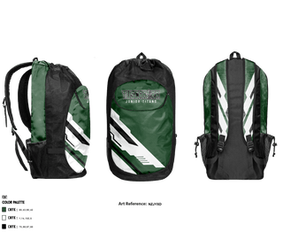 Gear Bag, Tuscarora jr Titans football, Football, Teamtime, Team time, sublimation, custom sports apparel, team uniforms, spirit wear, spiritwear, sports uniforms, custom shirts, team store, custom team store, fundraiser sports, apparel fundraiser