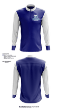 Kellogg Community College Basketball 22163643 Quarter Zip Jacket - 1