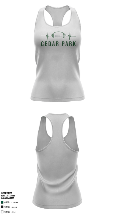 Cedar Park Timberwolves 13556335 Tank Top - 15