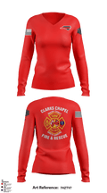 56 MDSS - MEDLOG 72752737 Women's Long Sleeve V-neck Shirt - 1