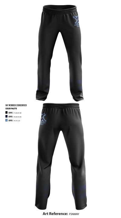 Waterford Mott High School Football 74116275 Sweatpants - 1