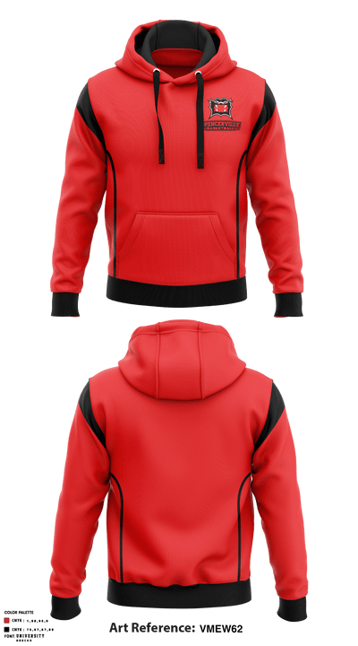 Spencerville High School Basketball 58462228 Hoodie - 1