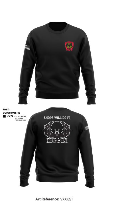 D.CO 3-1AHB 53613702 Crew Neck Sweatshirt - 1