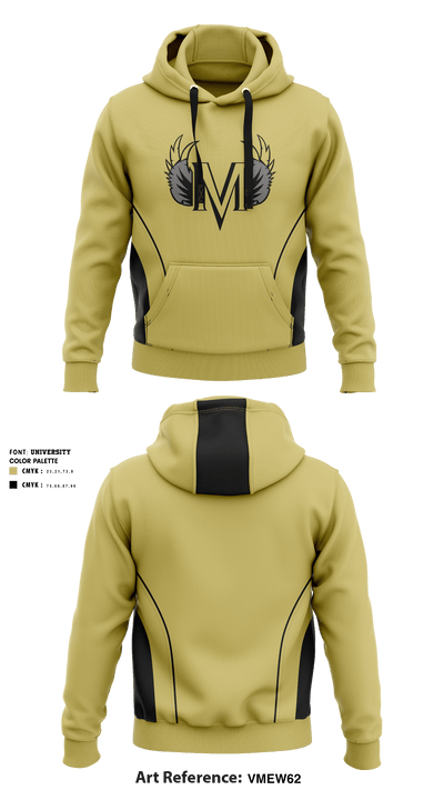 Millennium High School-Tracy Learning Center Soccer 36293721 Hoodie - 2