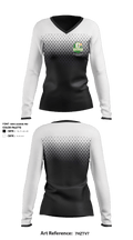 Ohsaa Southwest District - Swmming 20402394 Women's Long Sleeve V-neck Shirt - 1