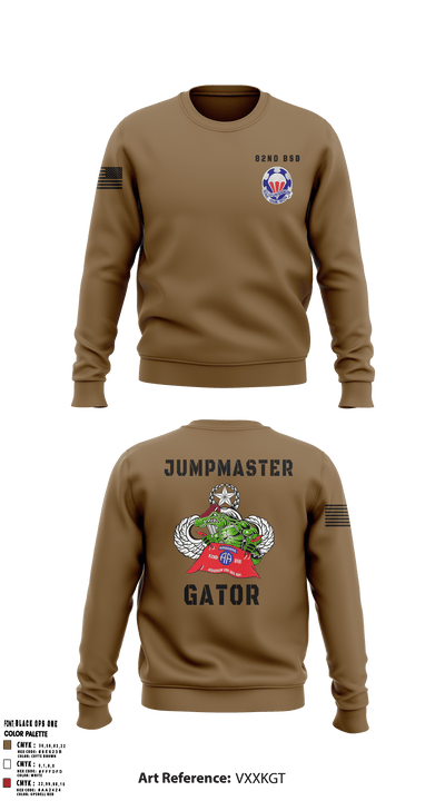 82nd BSB 82nd ABN DIV 96465842 Crew Neck Sweatshirt - 3