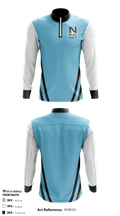 North Mac High School Golf 69264129 Quarter Zip Jacket - 1