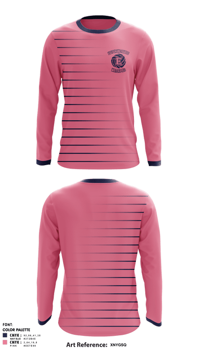 East Grand Rapids High School Water Polo 3670139 Long Sleeve Performance Shirt - 9