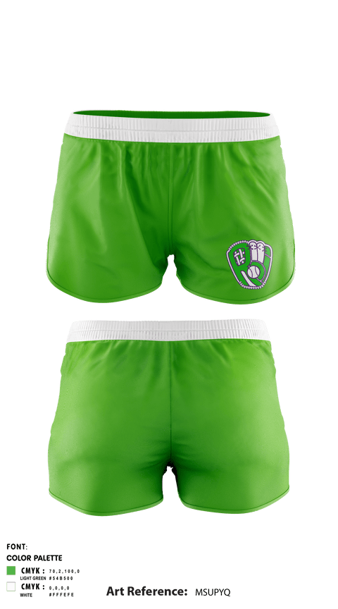 Women's Shorts, ROI Fastpitch, Softball, Teamtime, Team time, sublimation, custom sports apparel, team uniforms, spirit wear, spiritwear, sports uniforms, custom shirts, team store, custom team store, fundraiser sports, apparel fundraiser