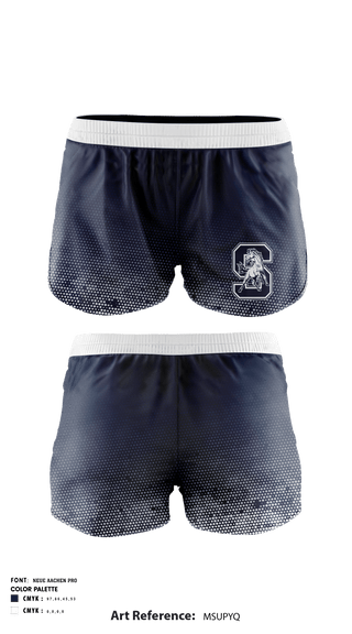 Women's Shorts, Silver High School Dance, School Spirit Store, Teamtime, Team time, sublimation, custom sports apparel, team uniforms, spirit wear, spiritwear, sports uniforms, custom shirts, team store, custom team store, fundraiser sports, apparel fundraiser
