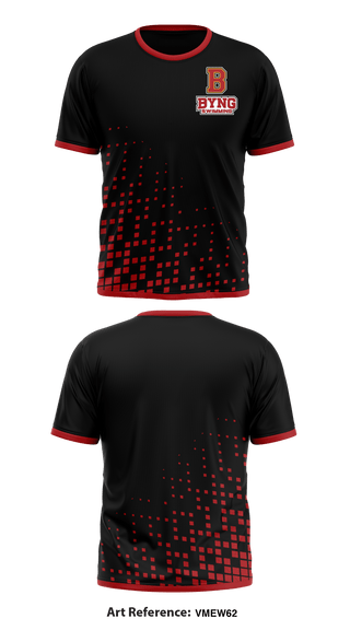 Short Sleeve Performance Shirt, Byng High School Swimming, School Spirit Store, Teamtime, Team time, sublimation, custom sports apparel, team uniforms, spirit wear, spiritwear, sports uniforms, custom shirts, team store, custom team store, fundraiser sports, apparel fundraiser