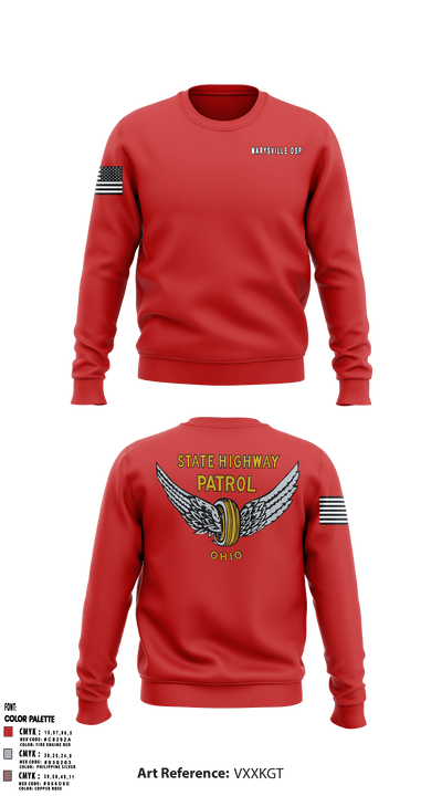 Marysville OSP 15211682 Crew Neck Sweatshirt - 1