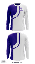 Mcdonald Junior High Track & Field 34814237 Long Sleeve Performance Shirt - 1