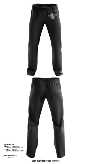 Sweatpants, Miami Sunset Senior, Men's Volleyball, Teamtime, Team time, sublimation, custom sports apparel, team uniforms, spirit wear, spiritwear, sports uniforms, custom shirts, team store, custom team store, fundraiser sports, apparel fundraiser