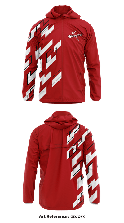Woodlawn High School 26139828 Windbreaker - 1