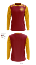 Highland High School Football 23409729 Long Sleeve Performance Shirt - 1